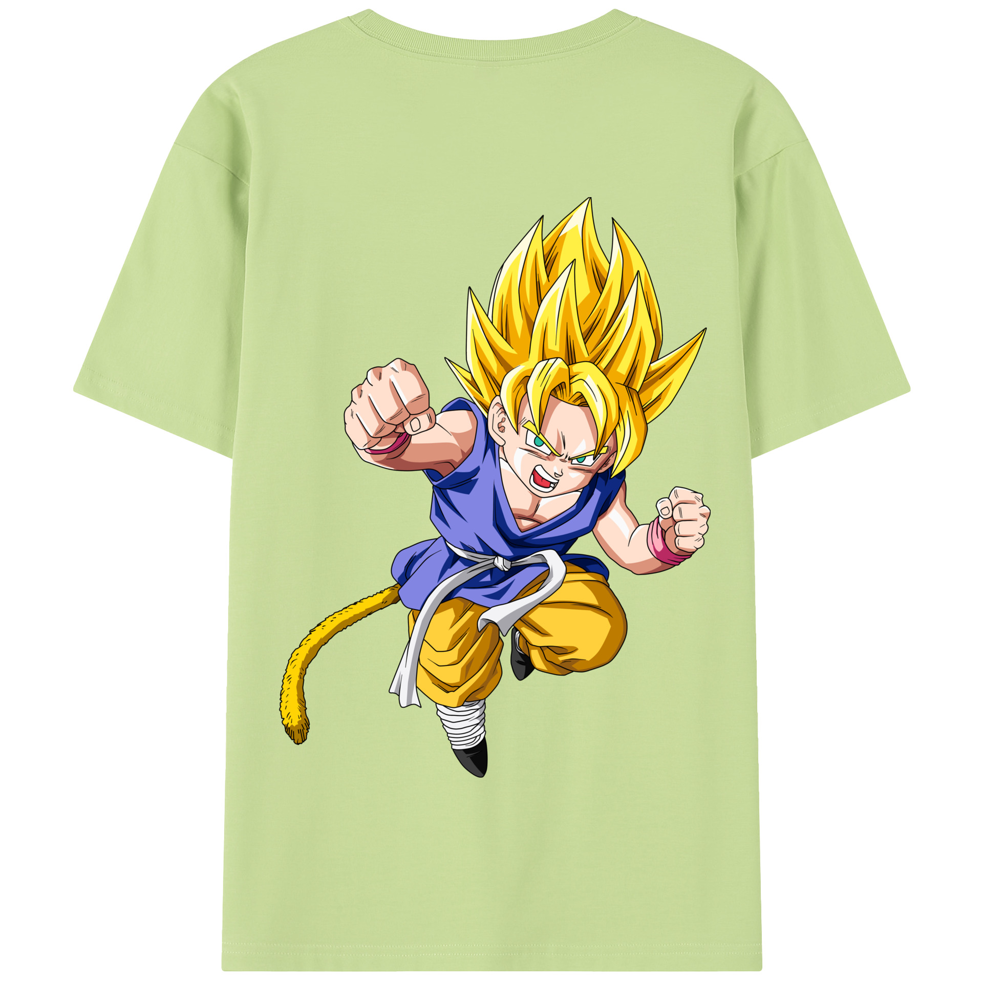（画像用） ドラゴンボール ベジット DRAGON BALL Vegetto 綿100％半袖Tシャツ（背面プリント）